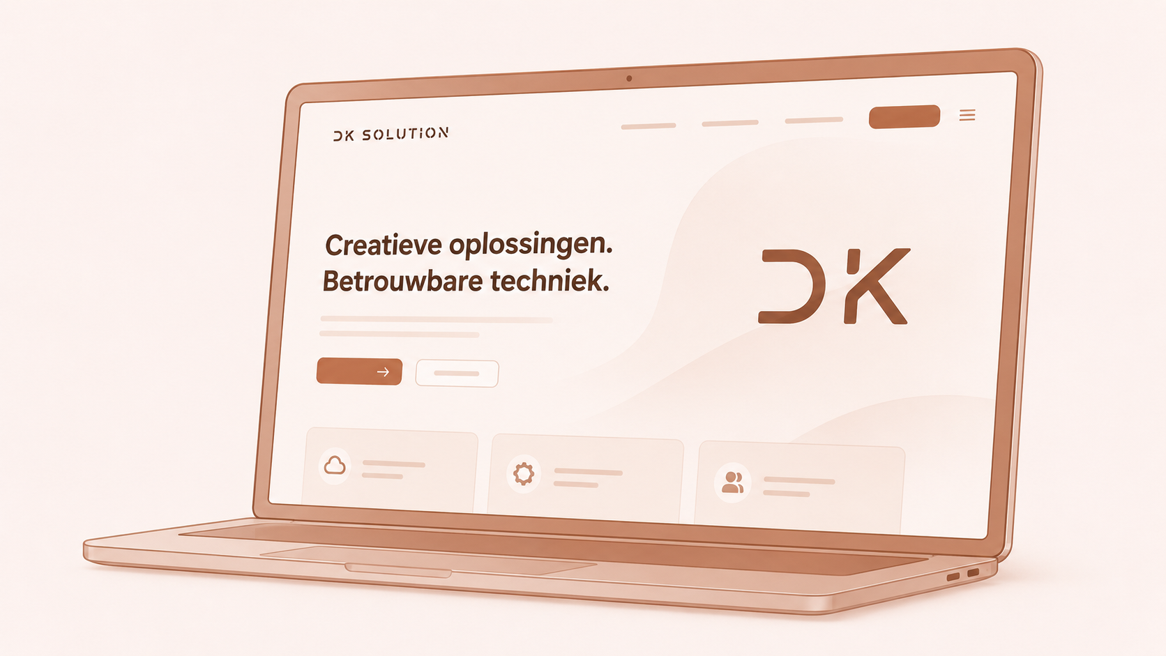 DK Solution website